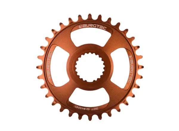 Burgtec Thick Thin DM Shimano převodník 32 zubů bronzová