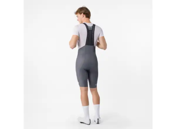 Castelli Espresso 2 pánské kraťasy s vložkou a laclem Smoky Gray