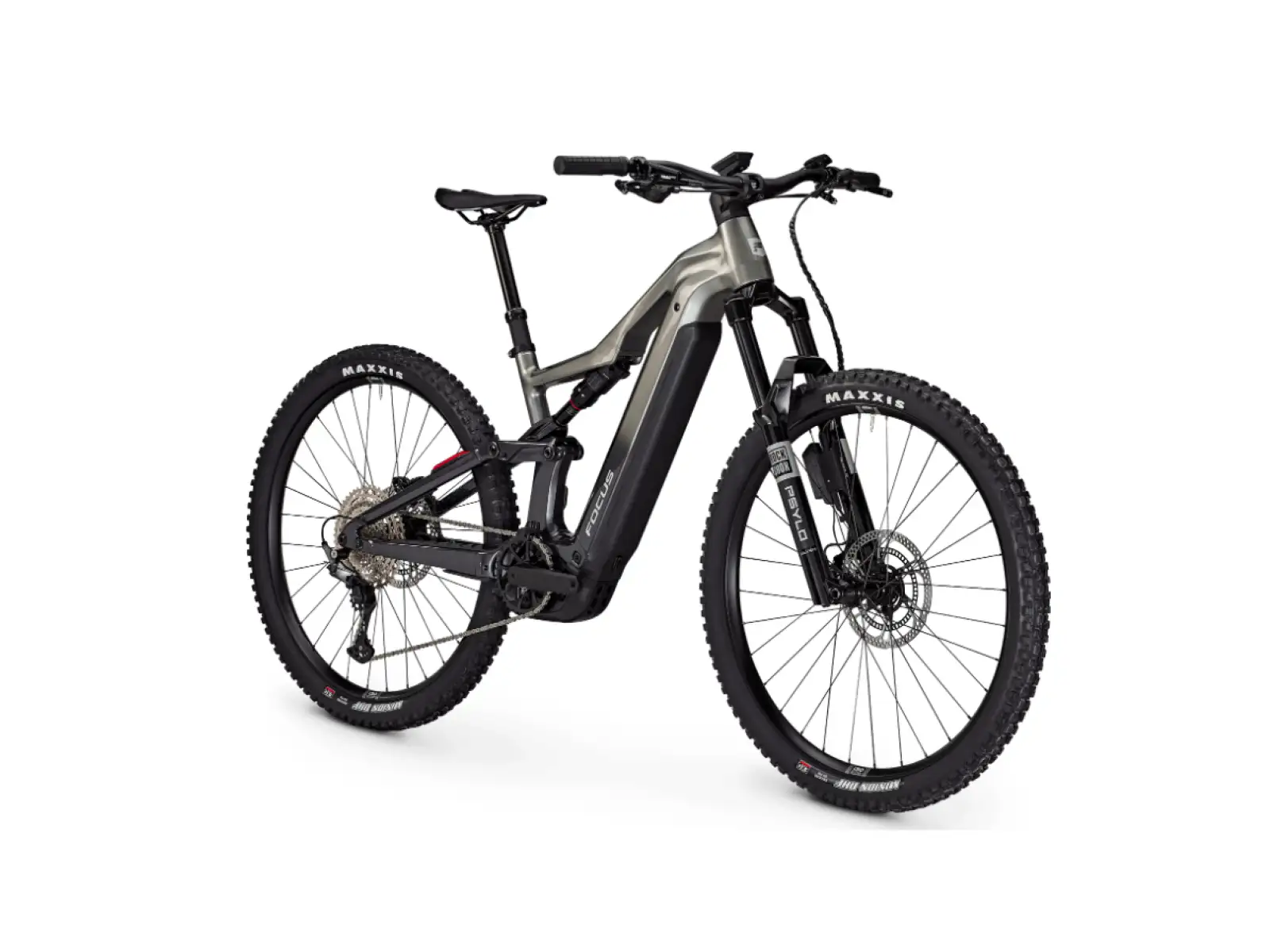 Focus Thron2 6.8 ABS celoodpružené elektrokolo 800 Wh Steelgrey / Diamondblack