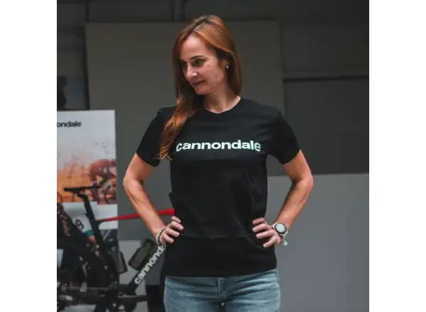 Cannondale Lifestyle triko krátký rukáv Black/Cool Mint