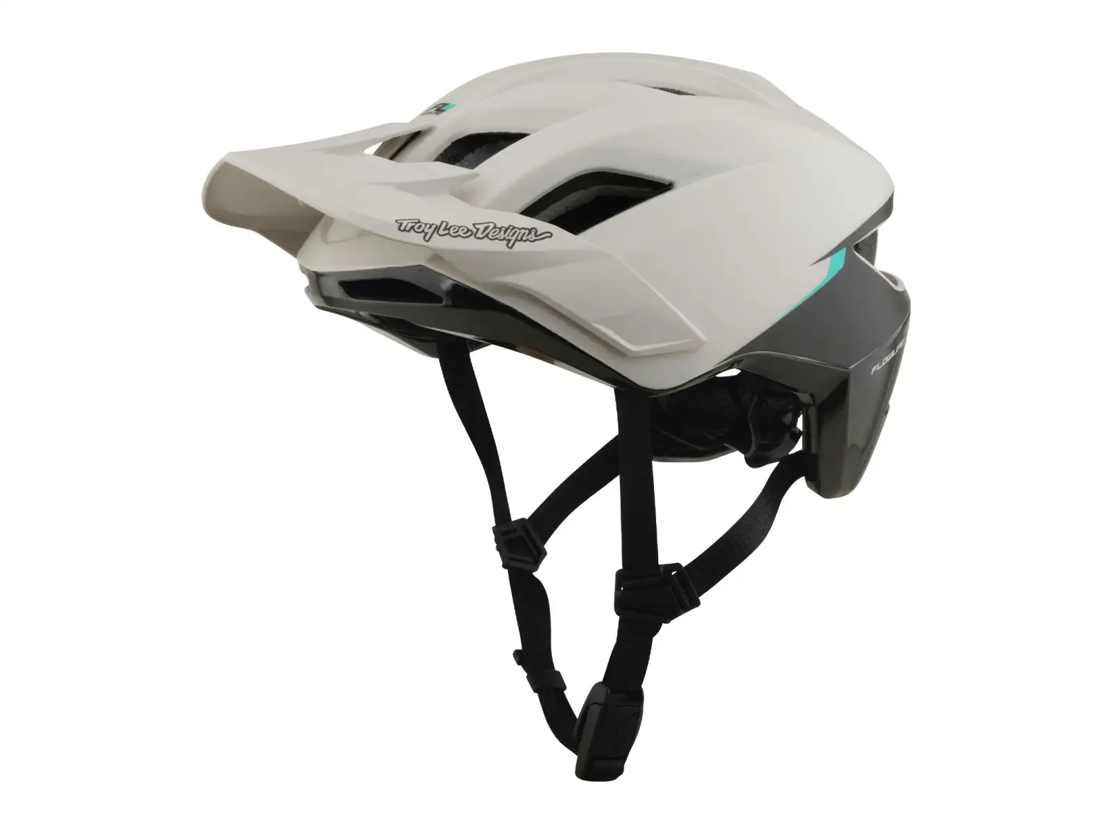Troy Lee Designs Flowline SE MIPS přilba Stacks Pumice/Real Teal
