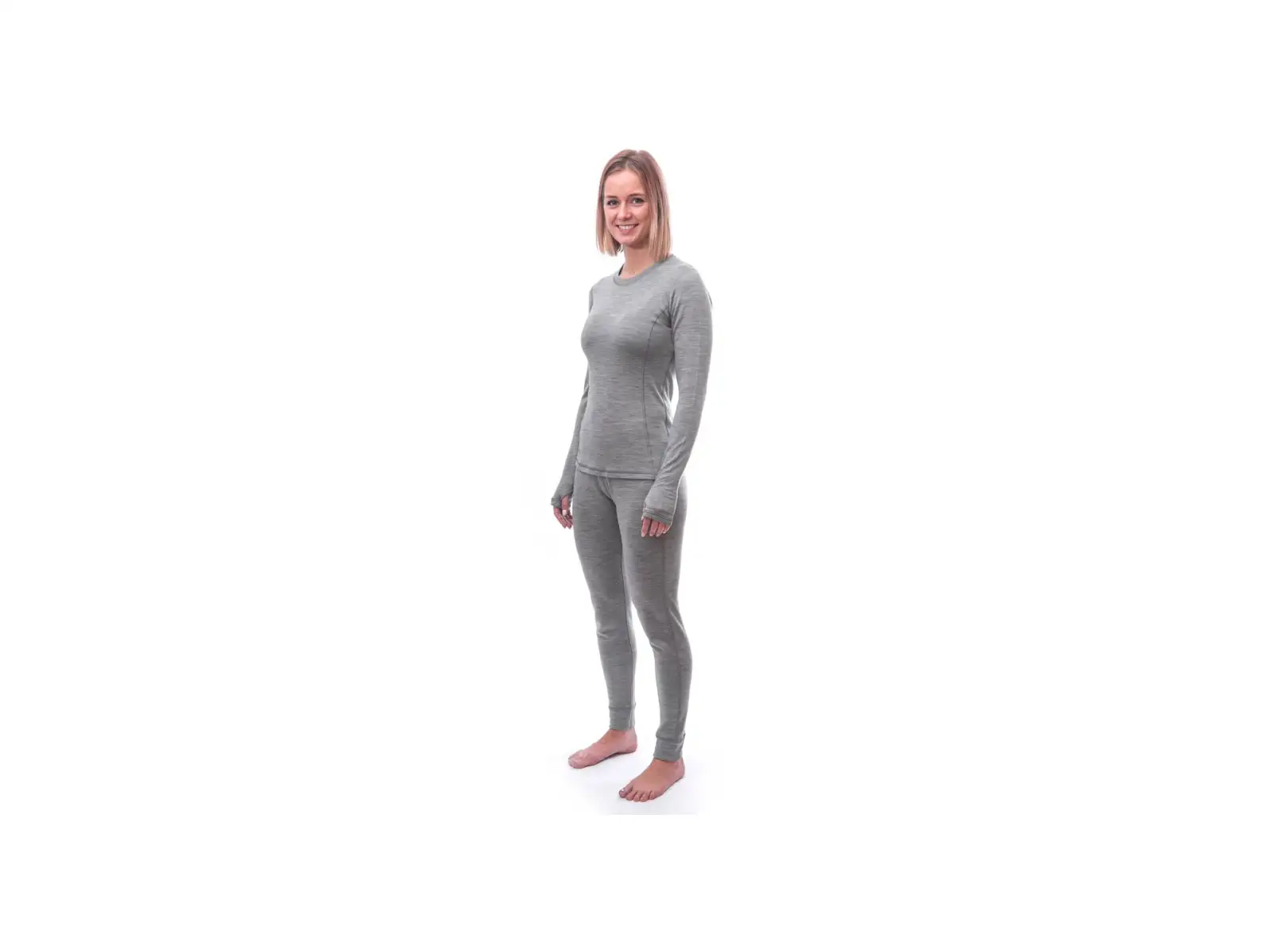Sensor Merino Bold dámské kalhoty Cool Gray