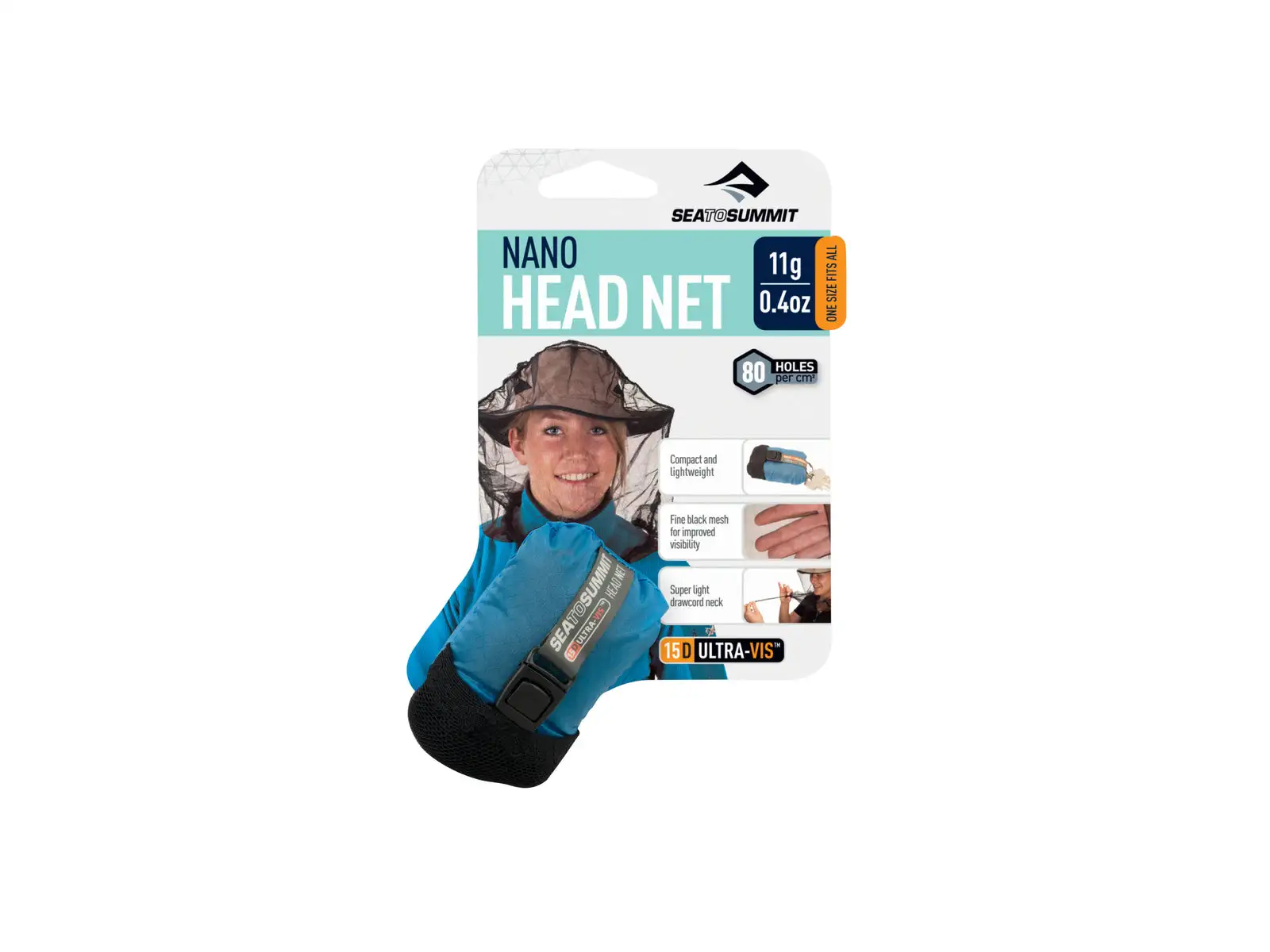 Sea To Summit Nano Moskytiéra Black