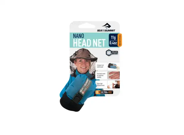 Sea To Summit Nano Moskytiéra Black