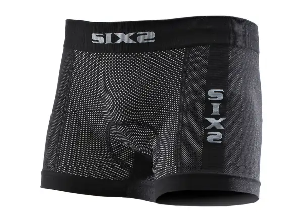 SIXS BOX2 funkční boxerky s vložkou carbon černá