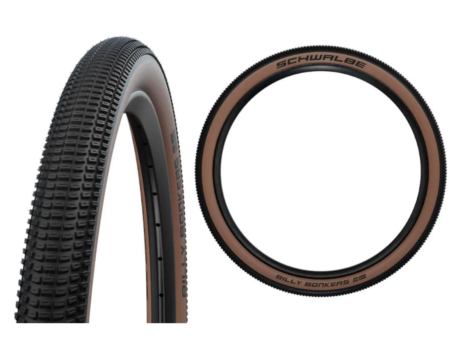 Schwalbe Billy Bonkers Addix Performance 24x2,00" plášť kevlar černá/hnědá