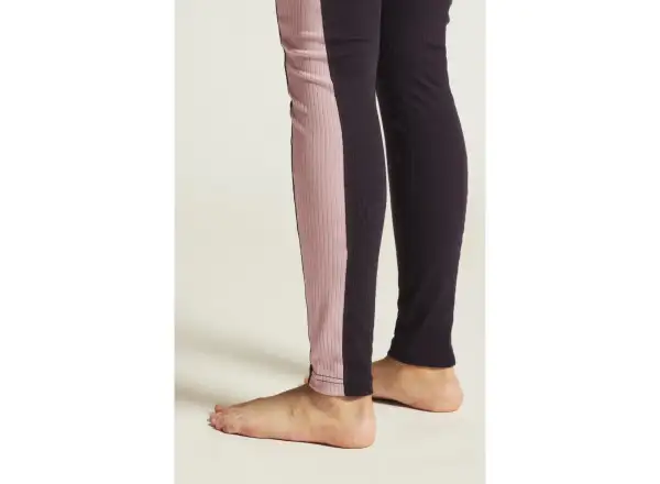 Craft Core Dry Baselayer dámský set triko dlouhý rukáv+kalhoty růžová