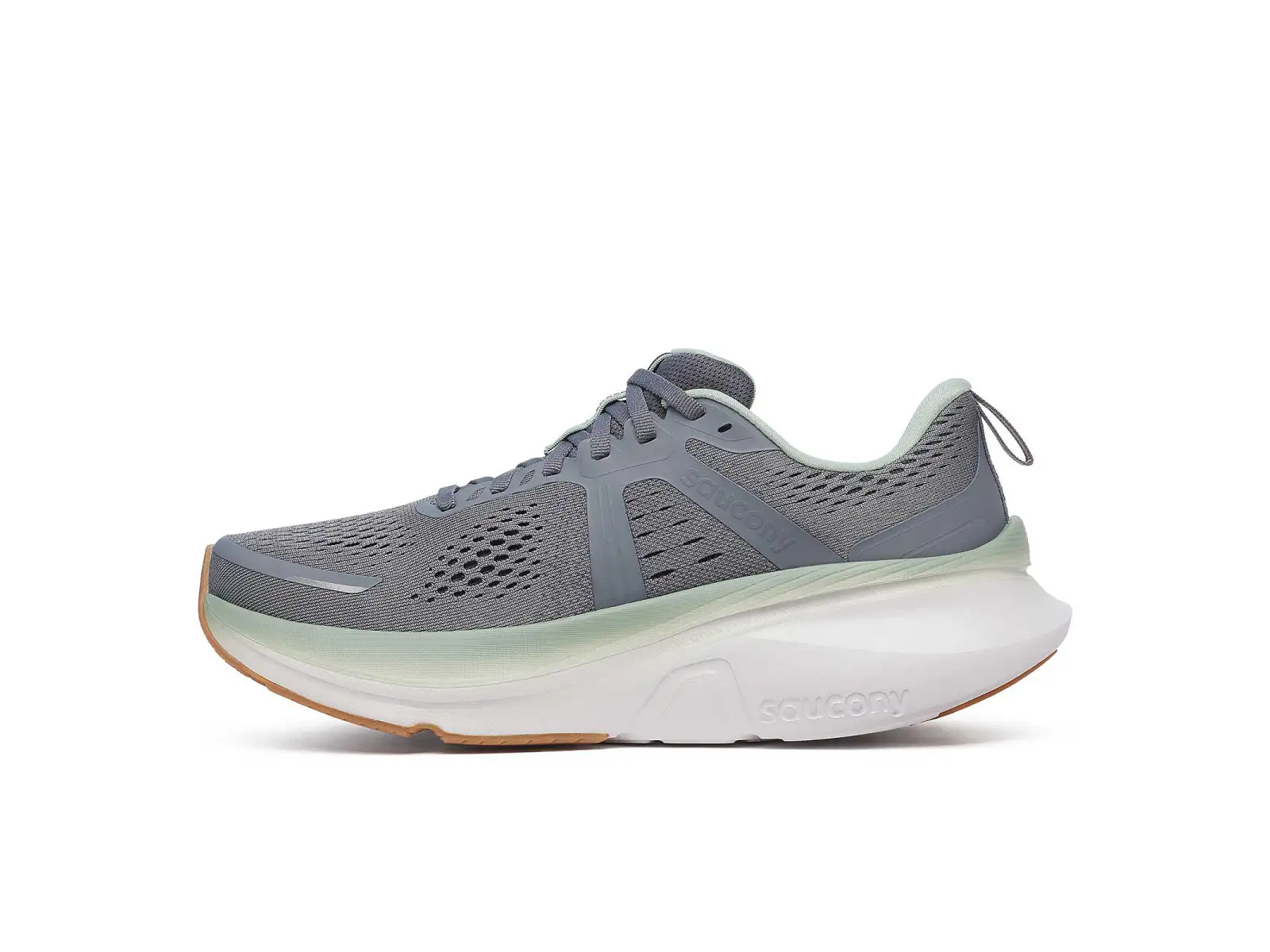 Saucony Guide 18 pánská běžecká obuv carbon/iceberg