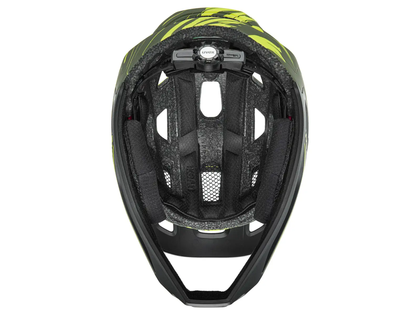 Uvex React JR Fullface MTB přilba Dark olive matt