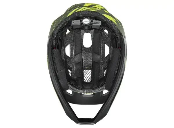 Uvex React JR Fullface MTB přilba Dark olive matt