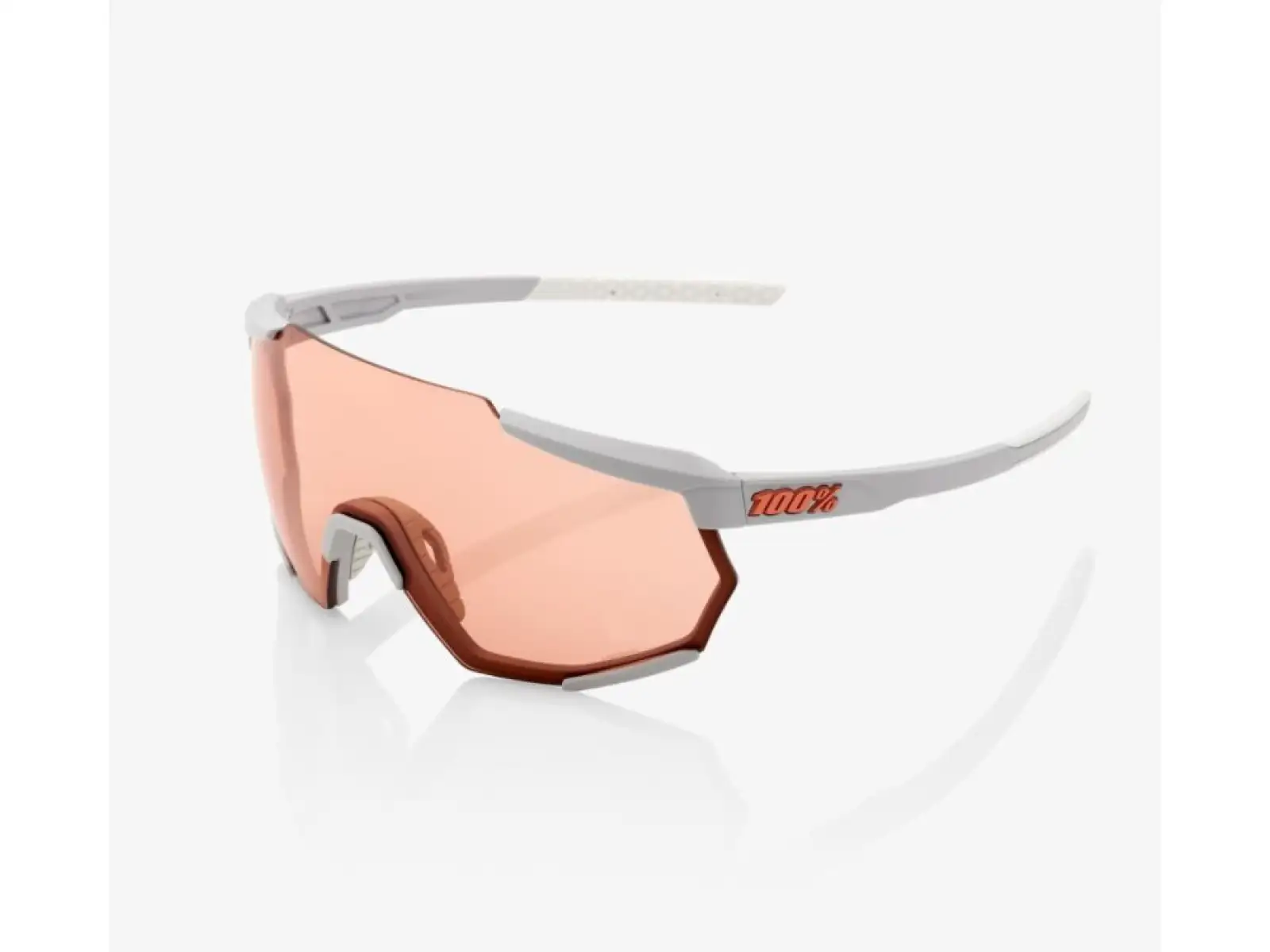 100% Hypercraft brýle Stone Grey/Hiper Coral Lens