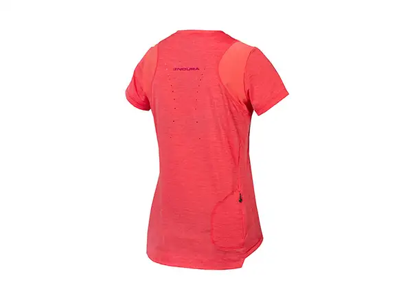 Endura SingleTrack dámský dres krátký rukáv Punch Pink