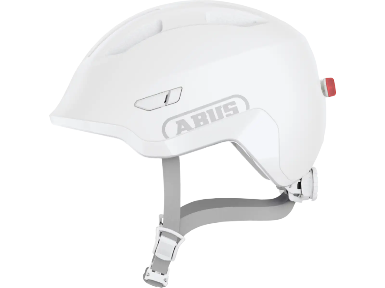 Abus Smiley 3.0 Ace LED dětská přilba Pure White
