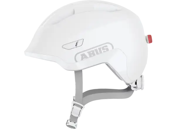 Abus Smiley 3.0 Ace LED dětská přilba Pure White