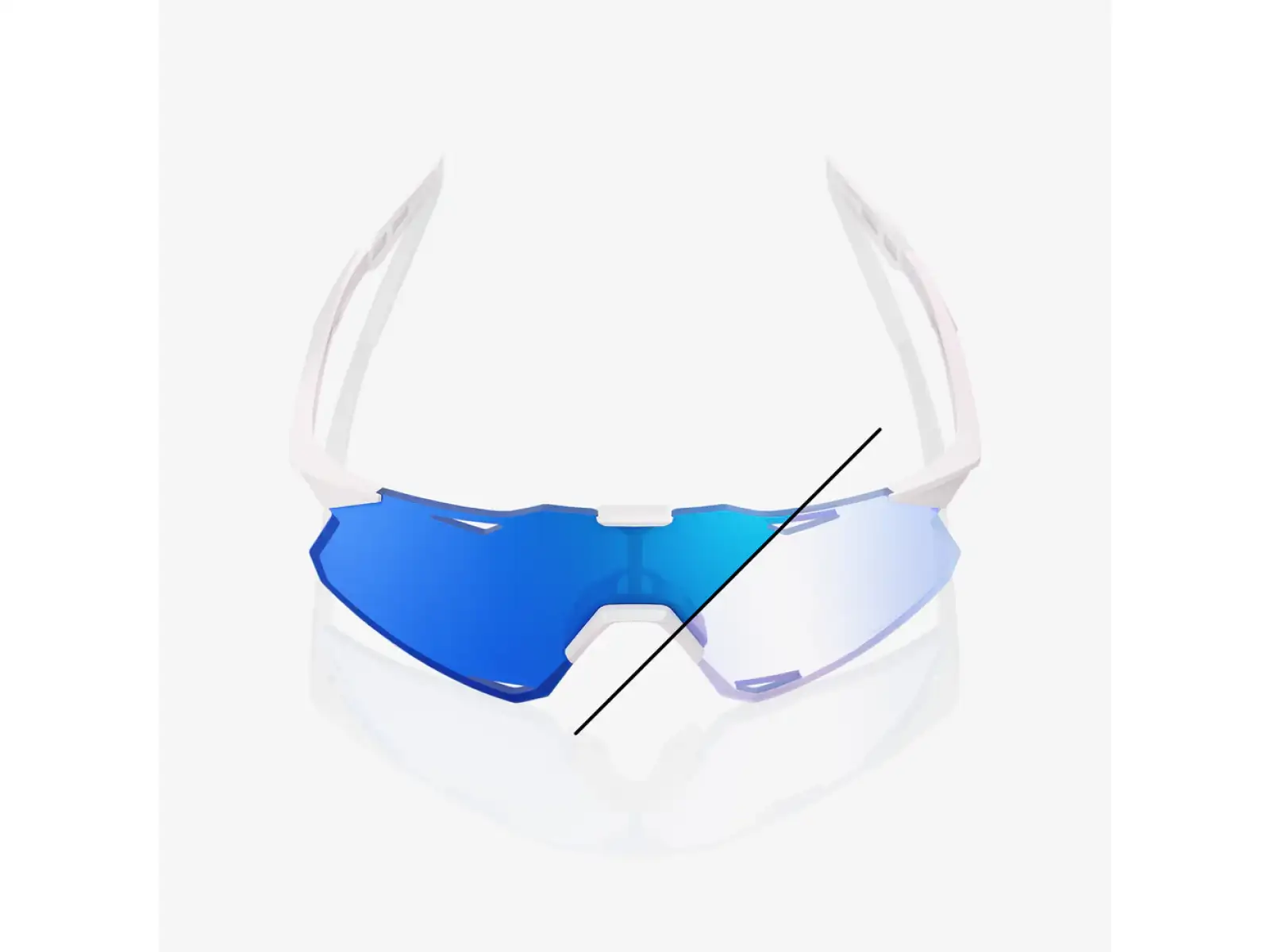 100% Hypercraft brýle LE Bastille Blue Mirror Photochromic