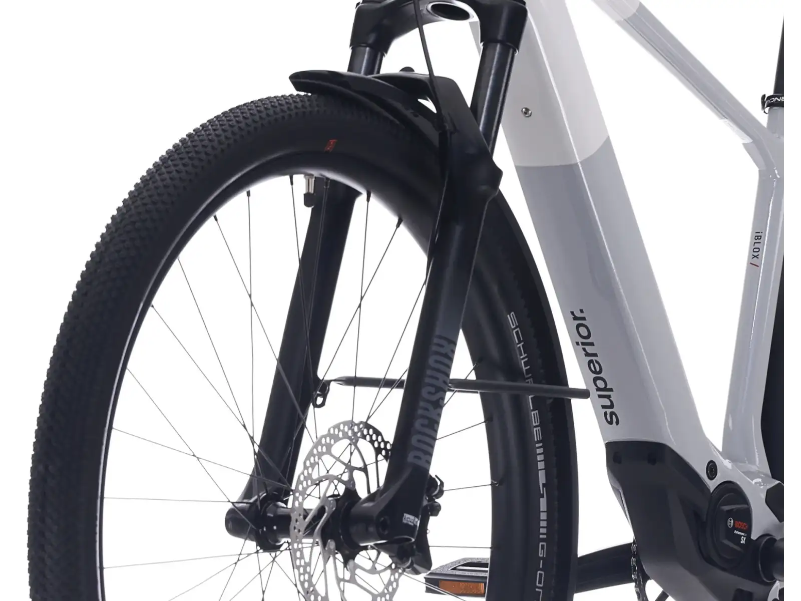 Superior iBlox 6.5 městské elektrokolo Gloss Grey