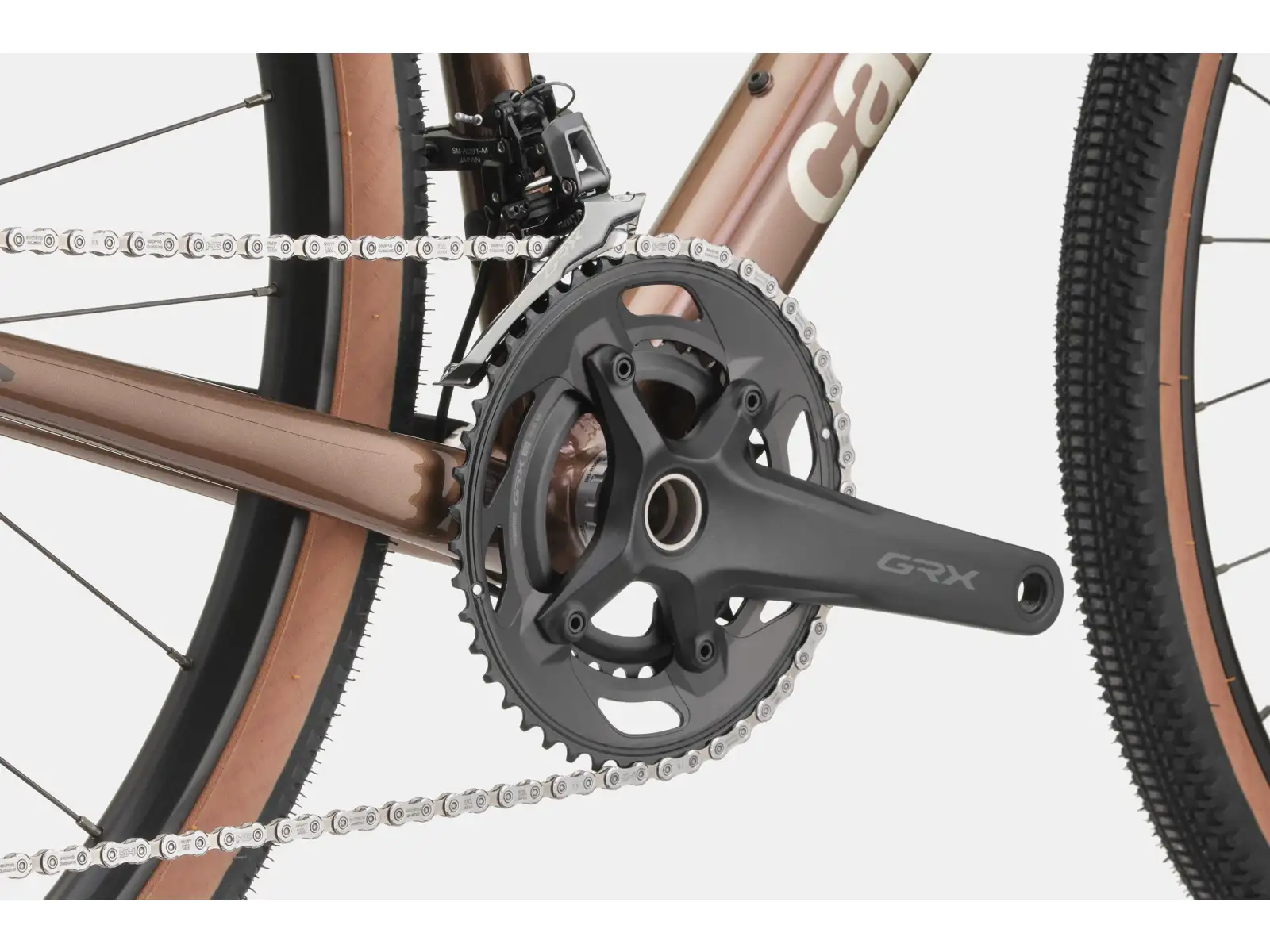 Cannondale Topstone CAAD 1 GRX 2X gravel kolo Platinum Bronze