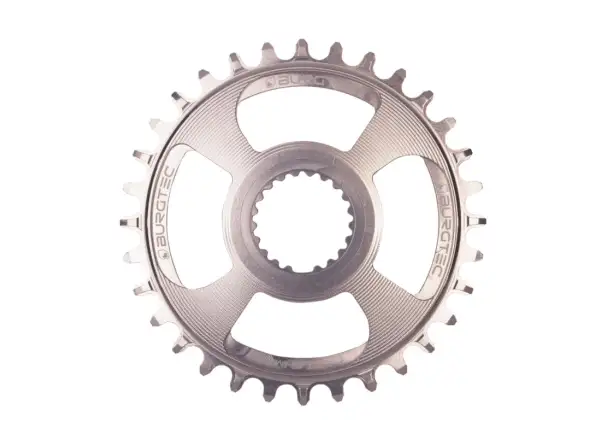 Burgtec Thick Thin DM Shimano převodník 34 zubů stříbrná