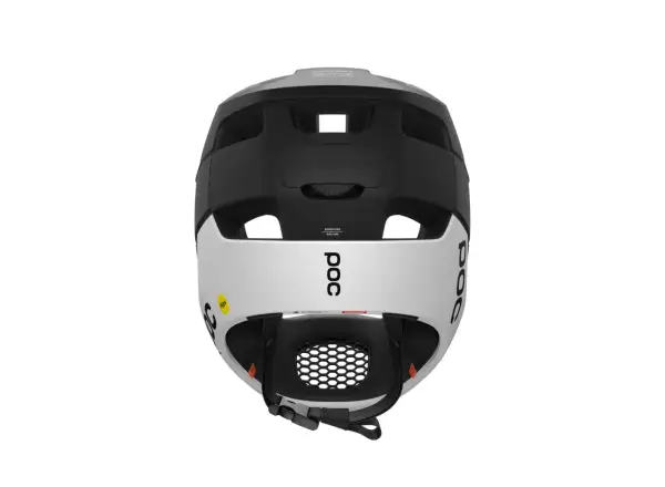 POC Otocon Race Mips přilba Uranium Black Matt/Hydrogen White