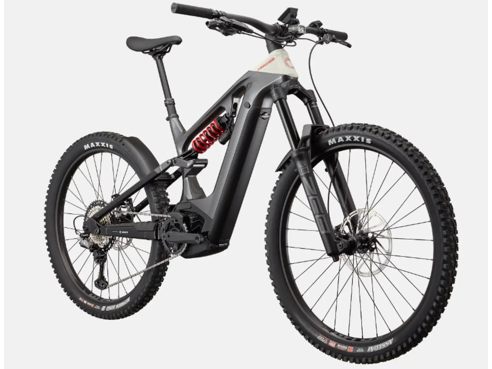 Cannondale Moterra LT Carbon 1 celoodpružené elektrokolo Smoke Black