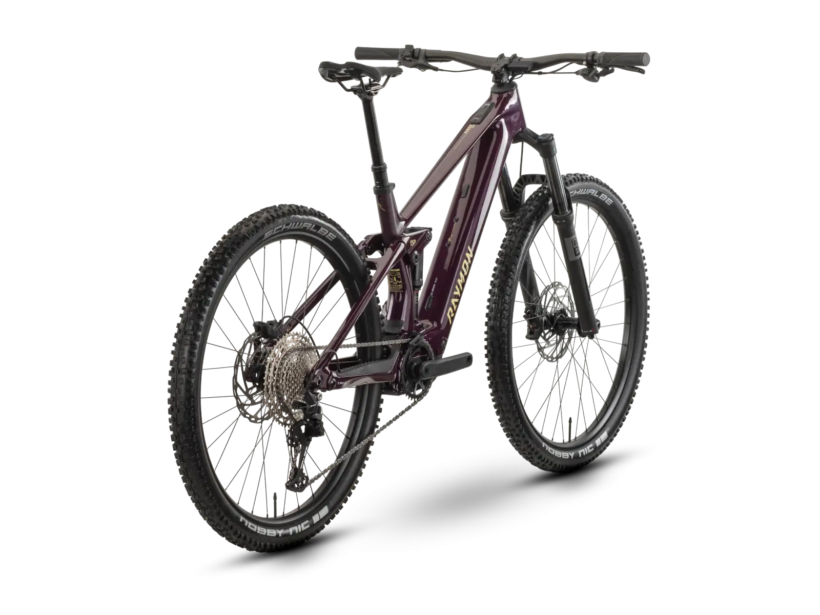 Raymon Airok Comp celoodpružené elektrokolo floridplum/sulfur