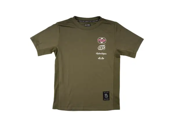 Troy Lee Designs Skyline Ride Tee dětský dres krátký rukáv Worldwide Caper
