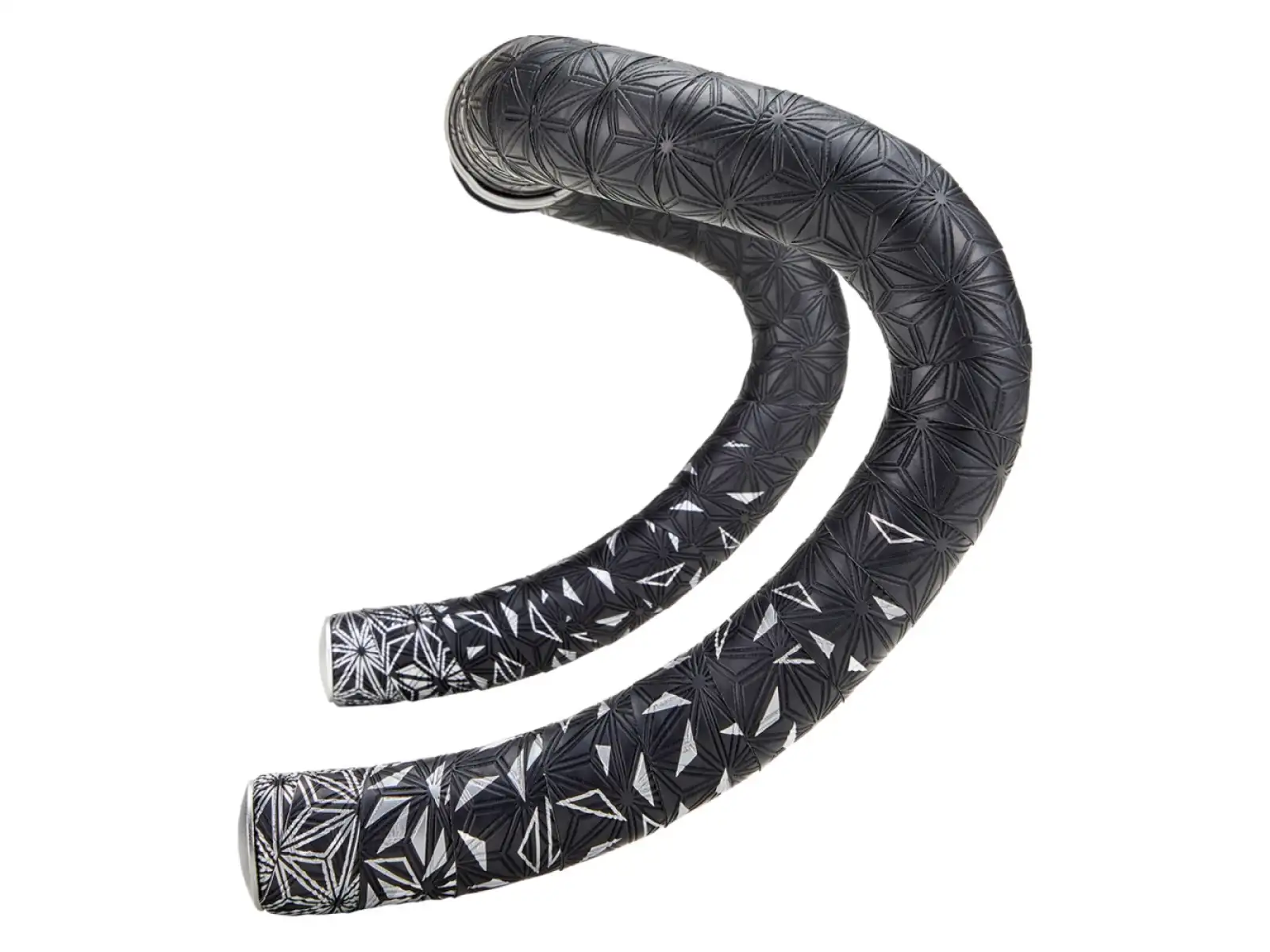 Supacaz Super Sticky Kush Star Fade omotávka Platinum Print/Platinum Plugs