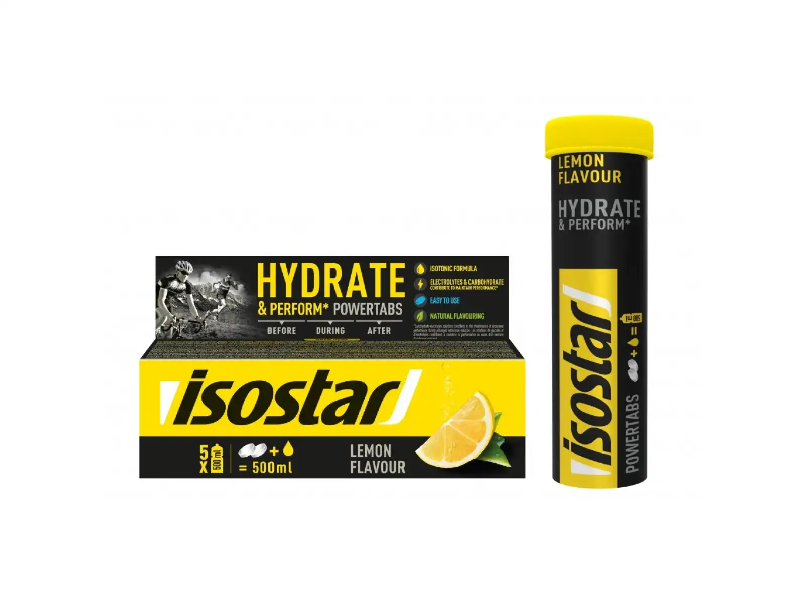 Isostar Powertabs 10 tablet 120 g citron