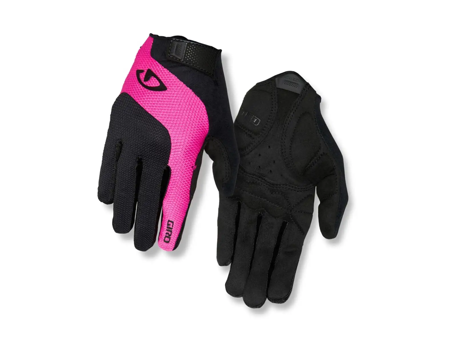 Giro Tessa LF dámské dlouhé rukavice Black/Pink
