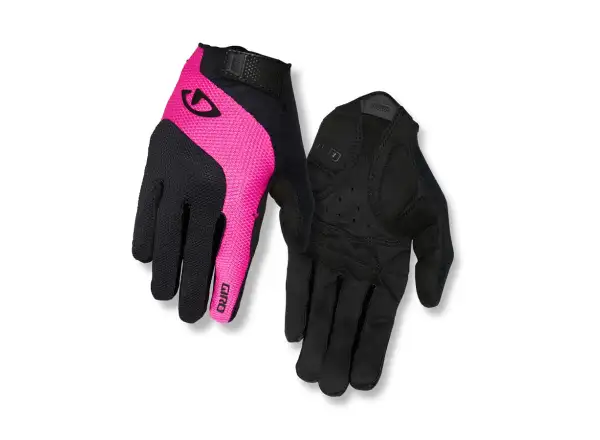 Giro Tessa LF dámské dlouhé rukavice Black/Pink