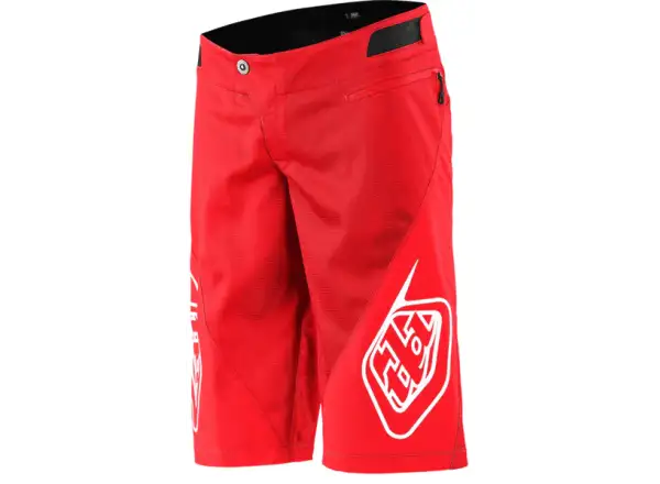 Troy Lee Designs Sprint Solid pánské kraťasy Glo Red