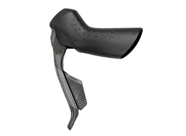Rival AXS HRD E1 pravá řadící / brzdová páka a třmen Flat Mount, vedení 1800 mm