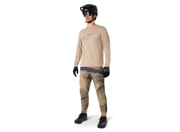 Alpinestars A-Dura Astar pánský dres dlouhý rukáv Light Brown
