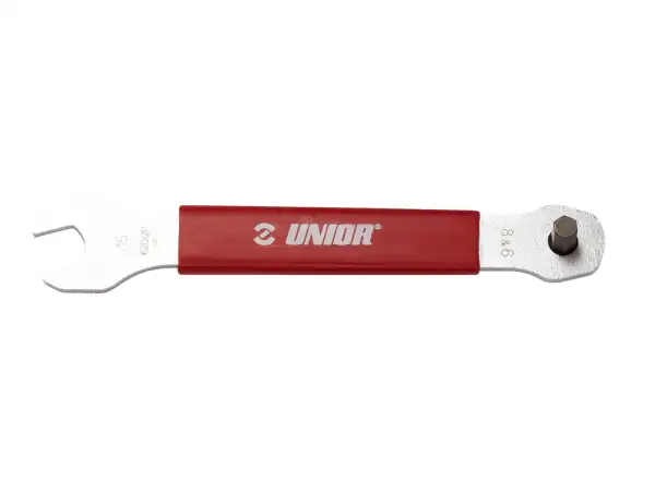 Unior pedálový klíč 3v1