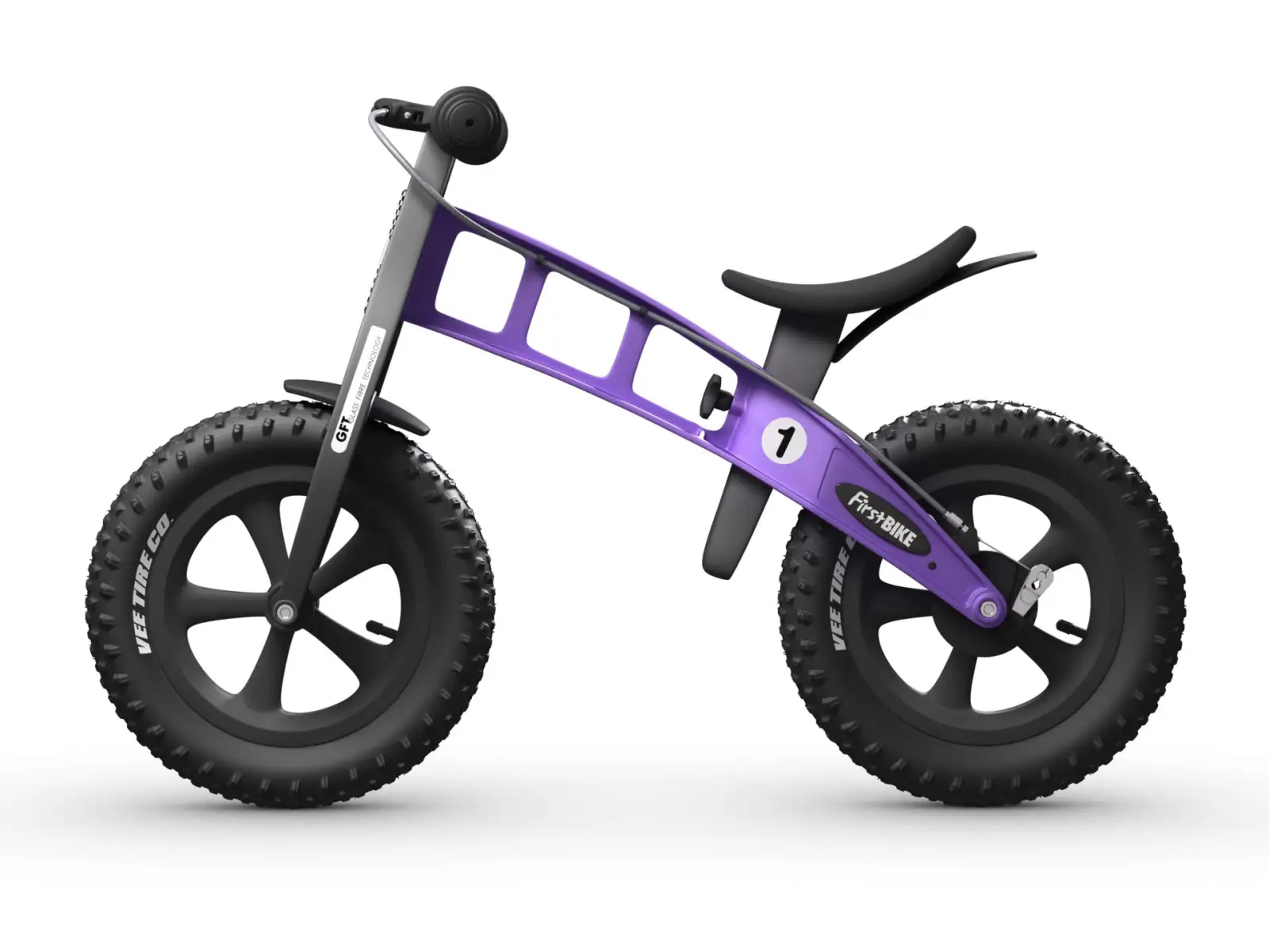 First Bike FAT dětské odrážedlo Violet