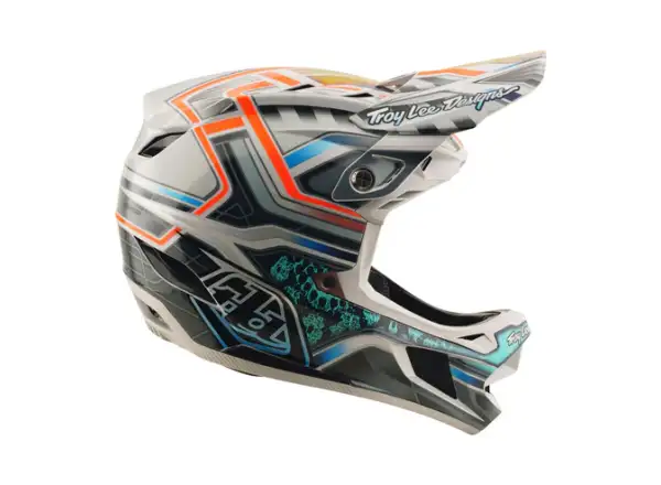 Troy Lee Designs D4 Composite přilba Lowrider Gray