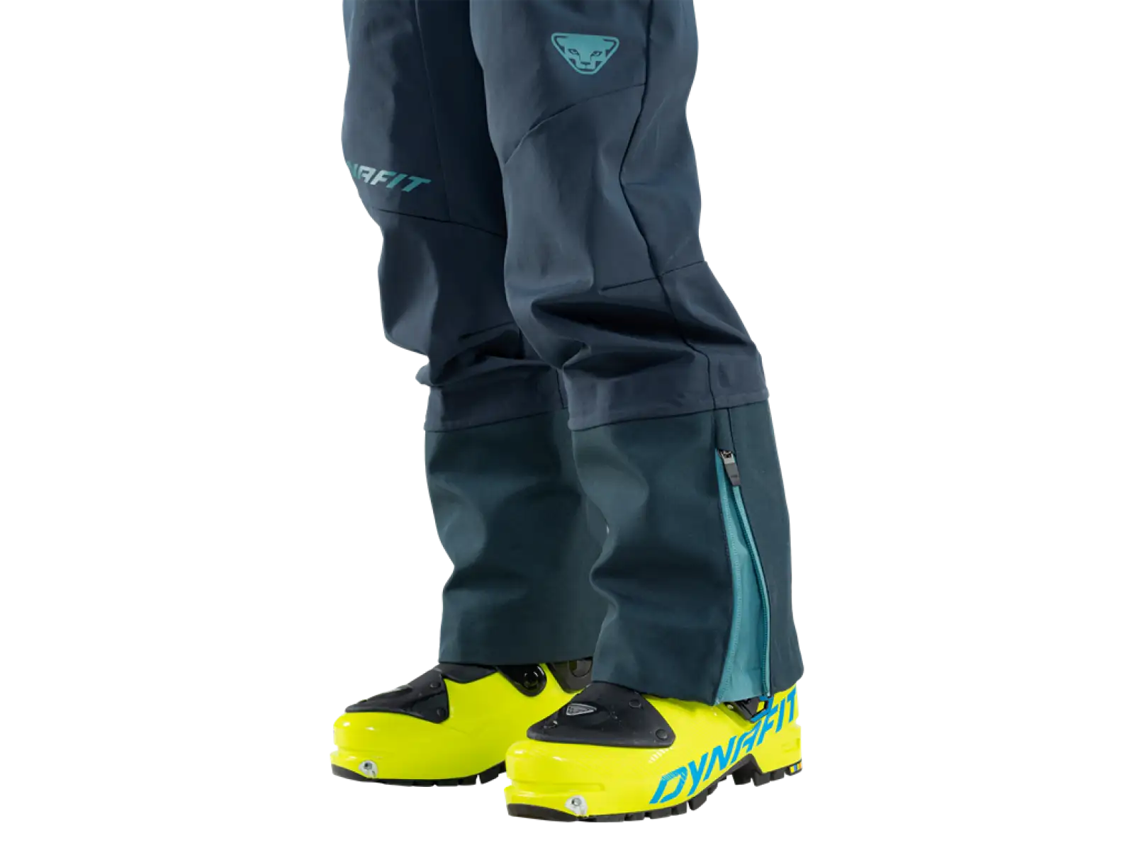 Dynafit Youngstar 3L dětské kalhoty s laclem Blueberry/Storm Blue