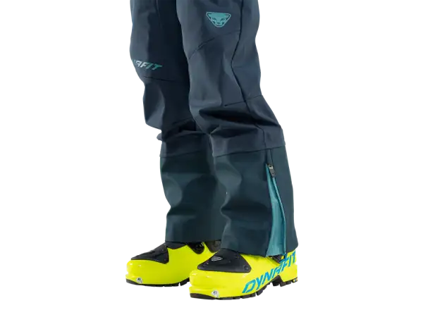 Dynafit Youngstar 3L dětské kalhoty s laclem Blueberry/Storm Blue