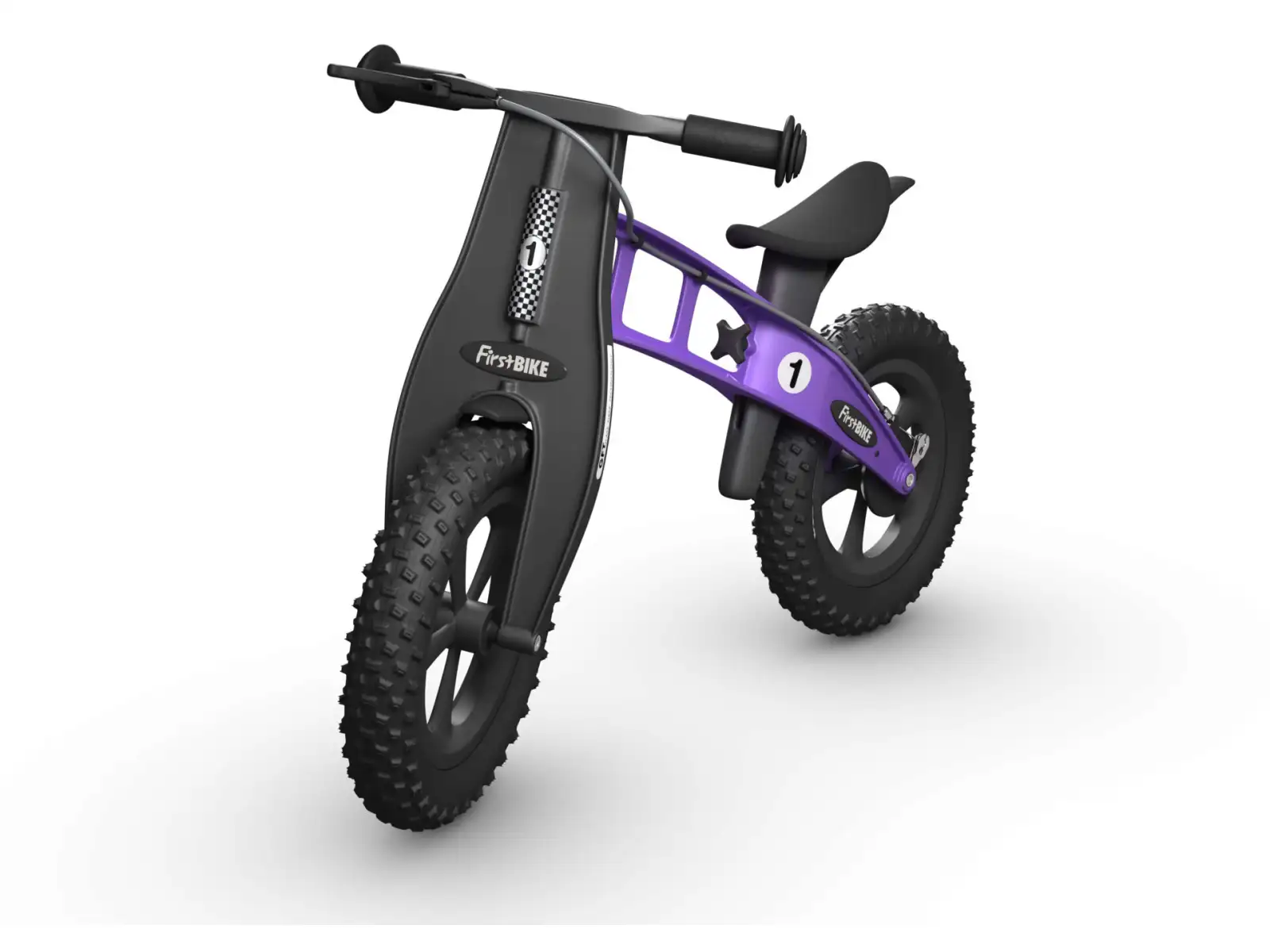 First Bike FAT dětské odrážedlo Violet