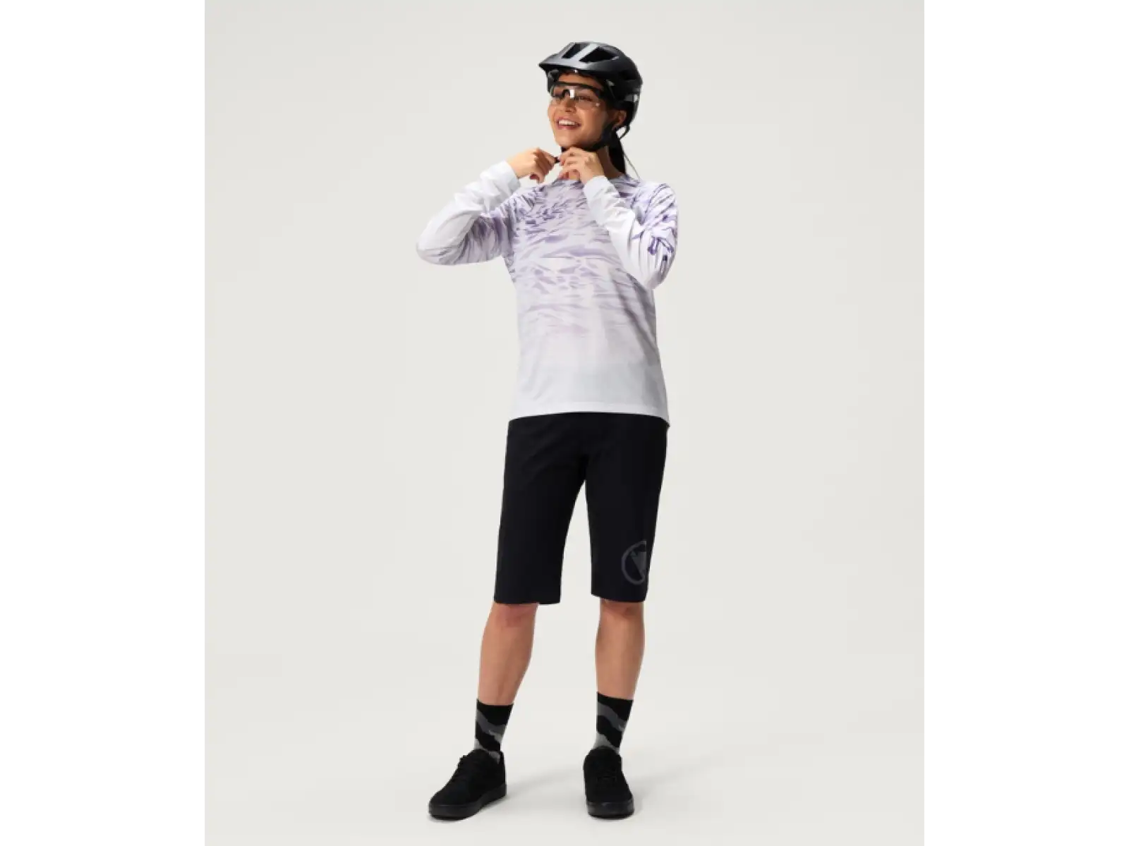 Endura LTD Marble dámský dres dlouhý rukáv Heather