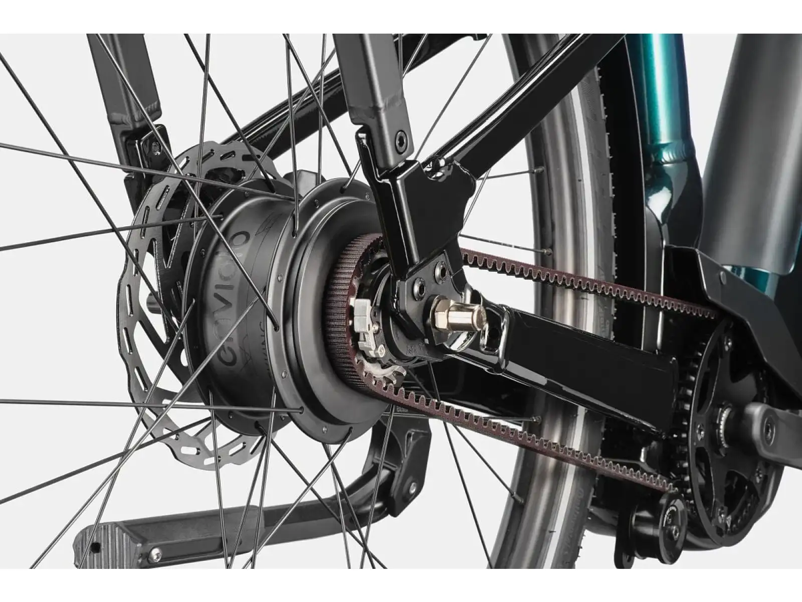 Cannondale Mavaro 1 LSTH Deep Teal nízkonástupové městské elektrokolo