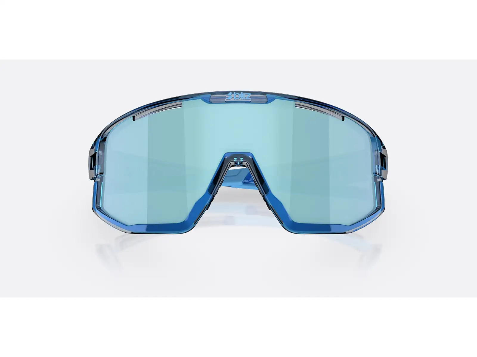 Bliz Fusion sluneční brýle Transparent Blue/Smoke Ice Blue Multi