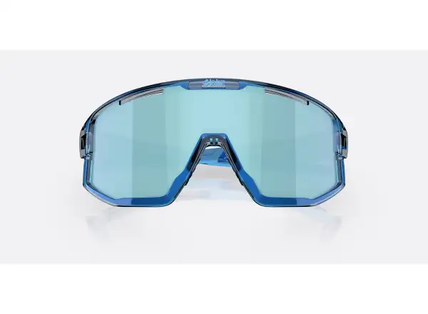 Bliz Fusion sluneční brýle Transparent Blue/Smoke Ice Blue Multi