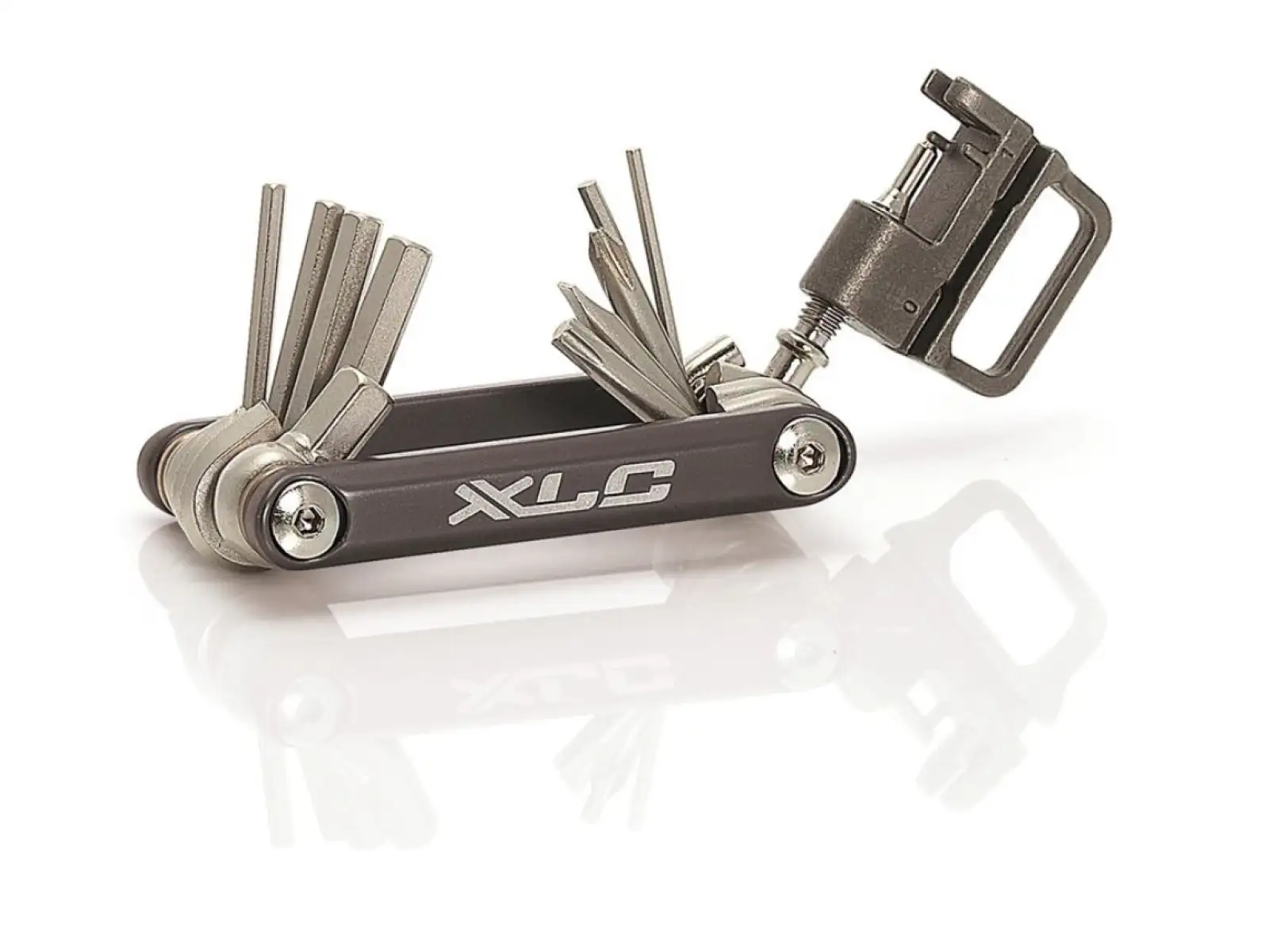 XLC TO-M07 multiklíč 15 funkcí černá/stříbrná