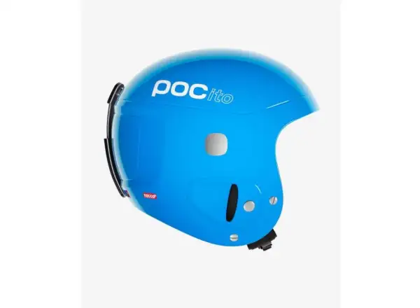 POC POCito Skull dětská lyžařská helma fluorescent blue adjustable vel. Uni (51-54 cm)