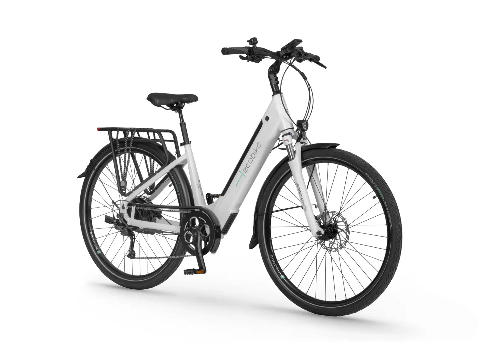 Ecobike X-Cross 504 Wh White trekové elektrokolo