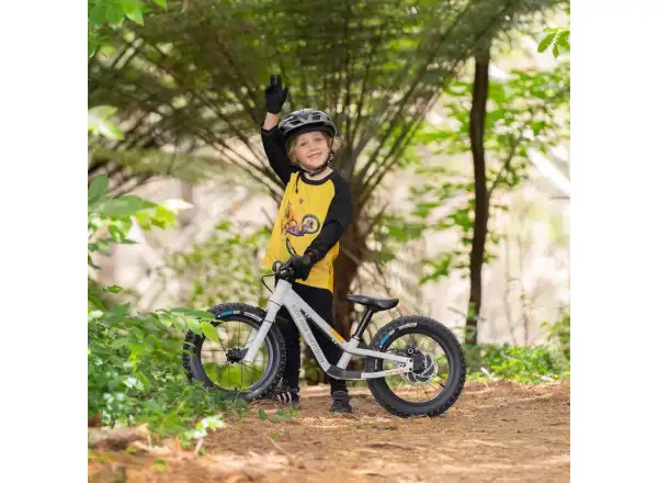 Kids Ride Shotgun Lion Windproof dětský dres dlouhý rukáv