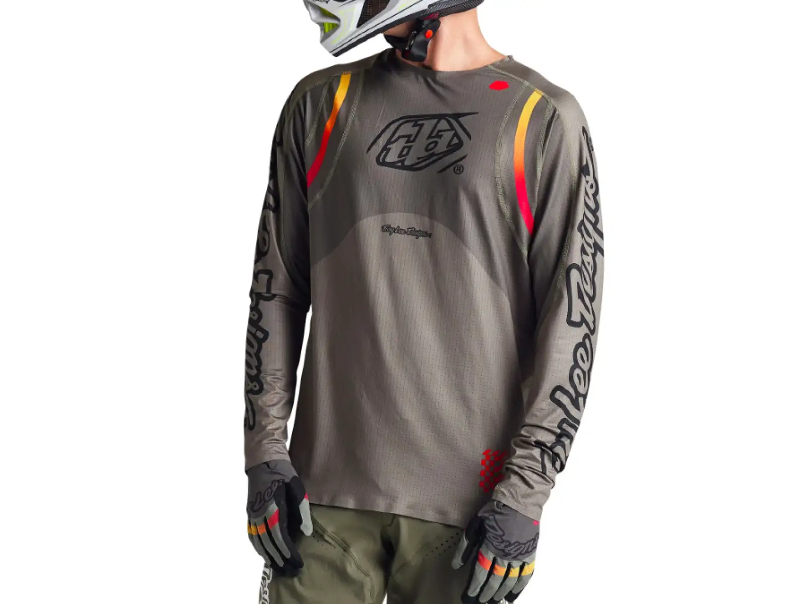 Troy Lee Designs Sprint Ultra pánský dres dlouhý rukáv Pinned Olive