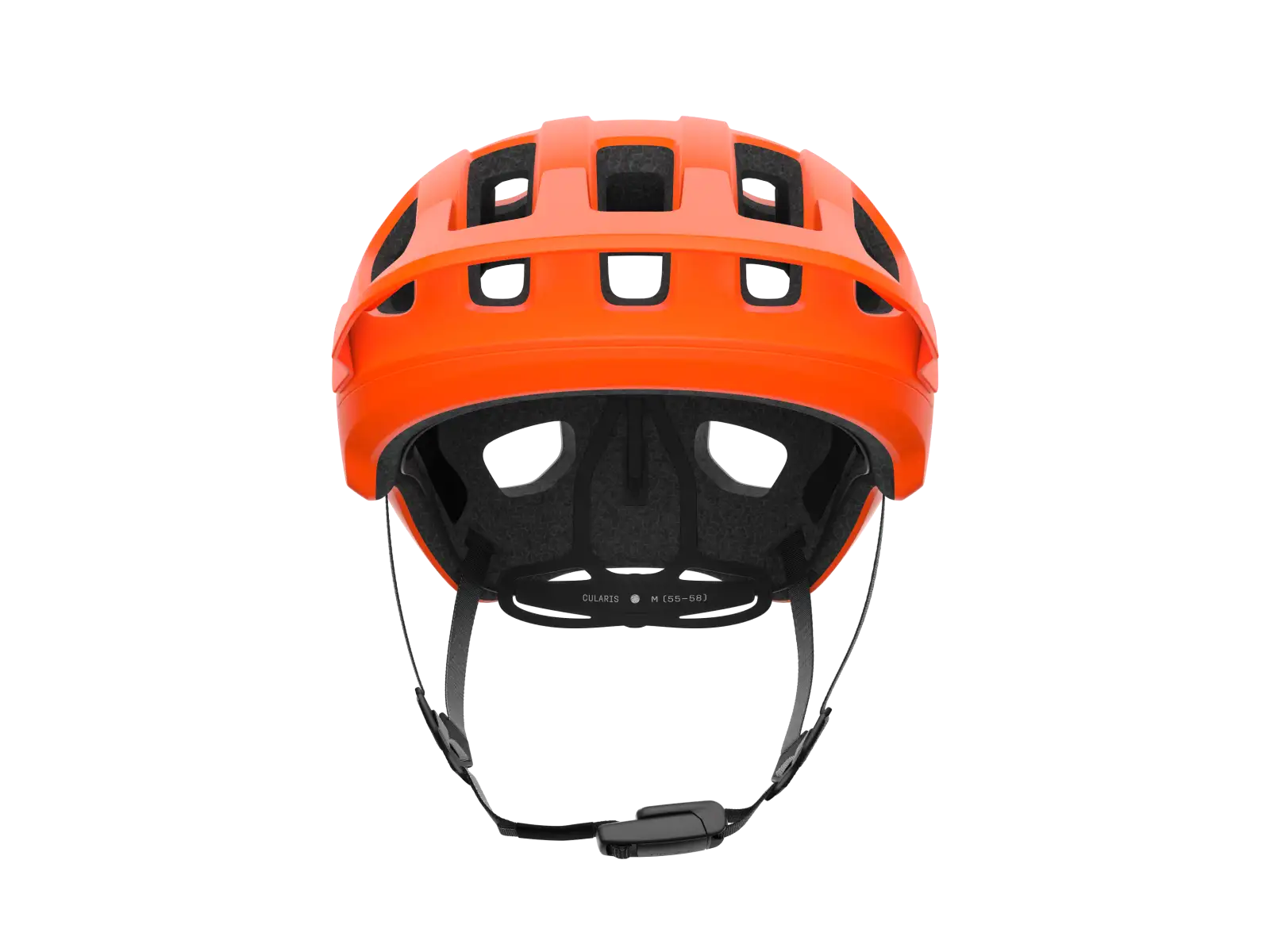 POC Cularis přilba Fluorescent Orange Matt/Uranium Black Matt