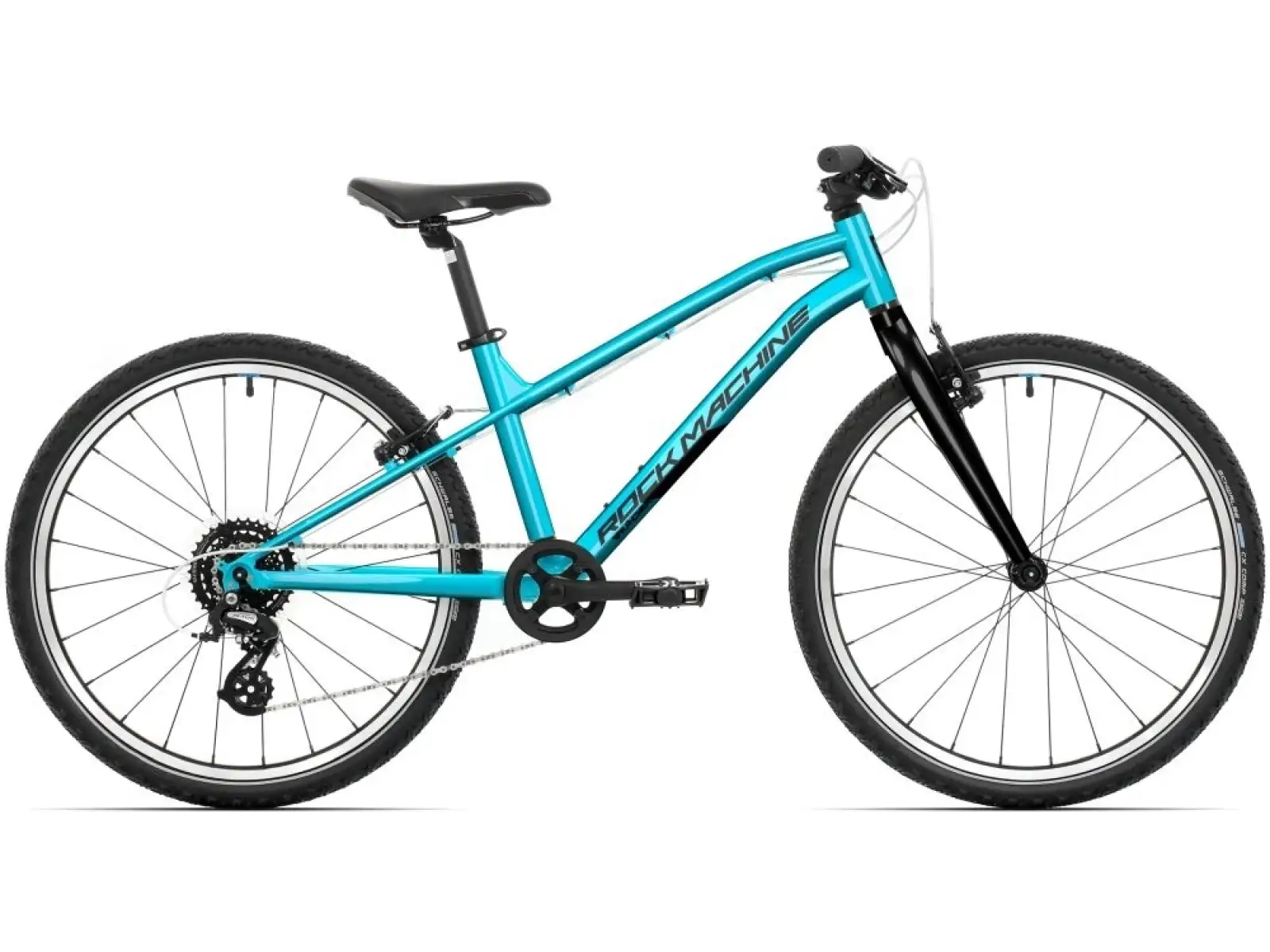 Rock Machine Thunder Jr. 24 VB dětské kolo Jade Blue